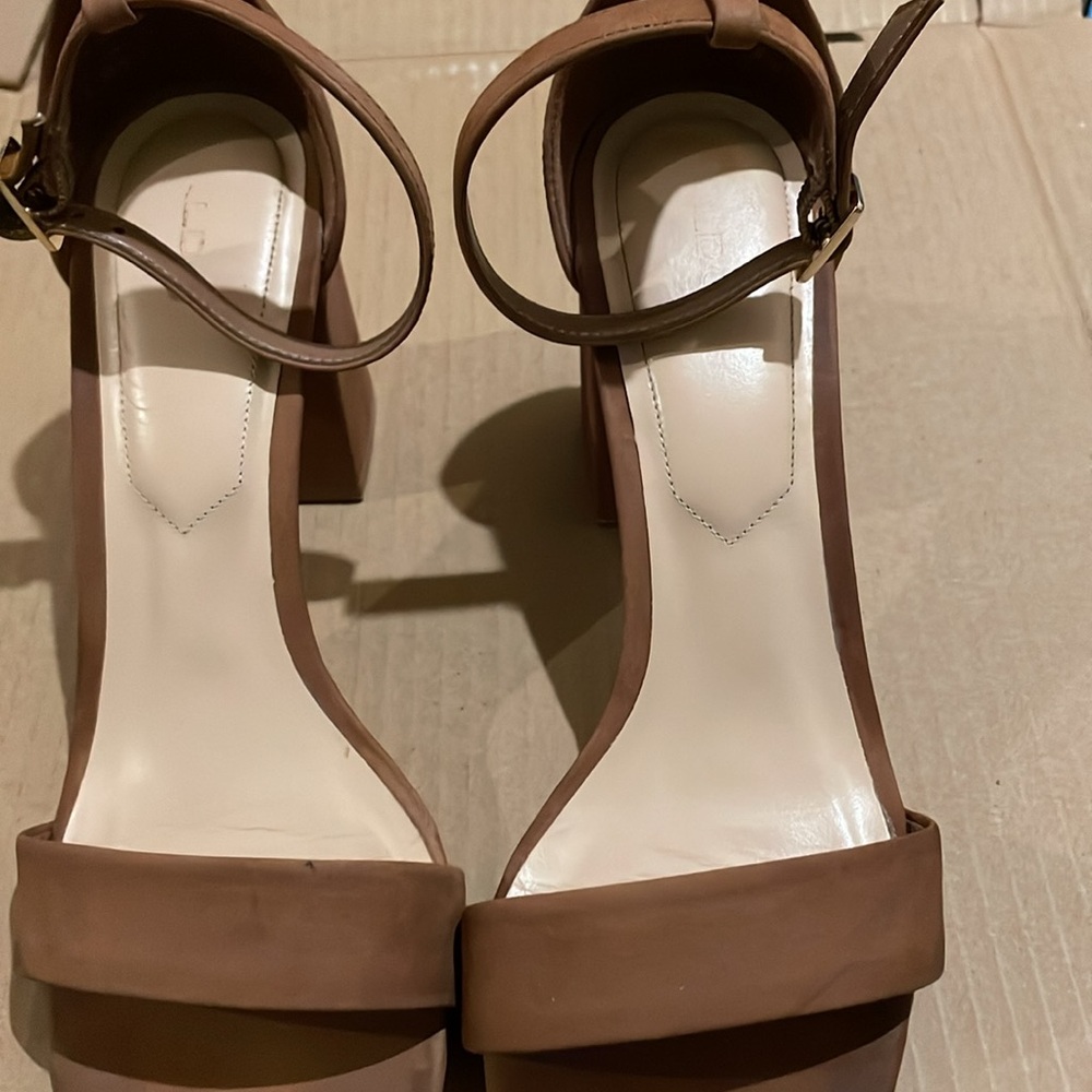 Nude/Brown Aldo Heels